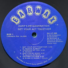 画像をギャラリービューアに読み込む, HUNT&#39;S DETERMINATION / GET YOUR ACT TOGETHER

