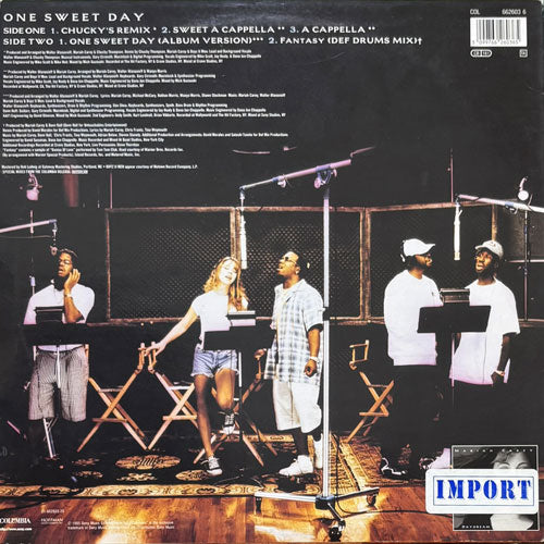 MARIAH CAREY & BOYZ II MEN / ONE SWEET DAY/FANTASY – VINYL