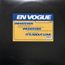 画像をギャラリービューアに読み込む, EN VOGUE / WHATEVER/IT&#39;S ABOUT LOVE
