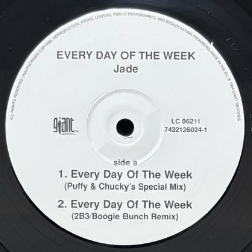 JADE / EVERY DAY OF THE WEEK/5-4-3-2 (YO