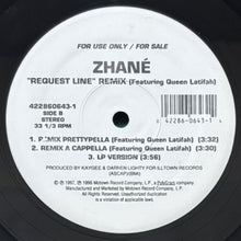 画像をギャラリービューアに読み込む, ZHANE featuring QUEEN LATIFAH / REQUEST LINE (REMIX)
