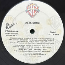 画像をギャラリービューアに読み込む, AL B. SURE! / HAD ENUF?
