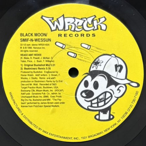 BLACK MOON featuring SMIF-N-WESSUN / HEADZ AINT REDEE/BLACK SMIF-N-WESSUN
