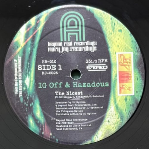 IG OFF & HAZADOUS/JIGMASTAS / THE NICEST/IF