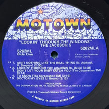 画像をギャラリービューアに読み込む, JACKSON 5 / LOOKIN&#39; THROUGH THE WINDOWS
