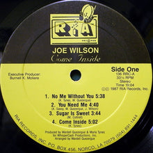 画像をギャラリービューアに読み込む, JOE WILSON / COME INSIDE
