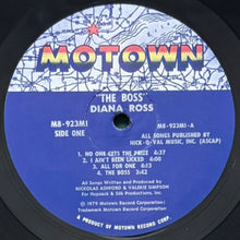 画像をギャラリービューアに読み込む, DIANA ROSS / THE BOSS
