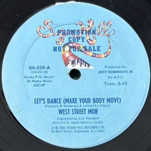 WEST STREET MOB / LET'S DANCE/MONSTER JAM