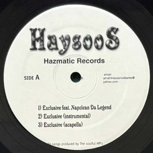 HAYSOOS / EXCLUSIVE/COOKIE JONES