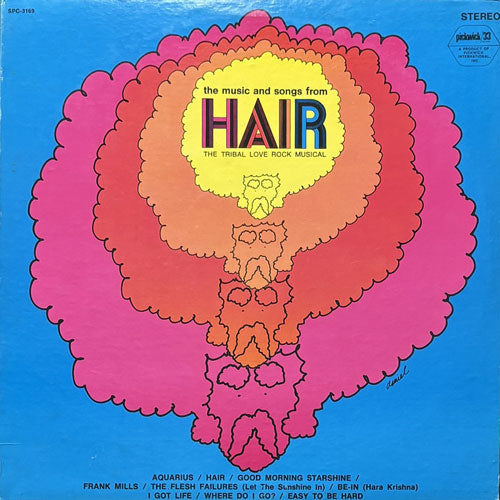 GEOFF LOVE featuring DAVE WINTOUR AND PAT WHITMORE / THE MUSIC AND SONGS FROM HAIR THE TRIBAL LOVE ROCK MUSICAL