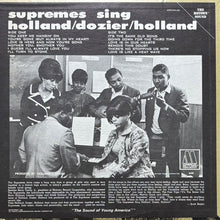 画像をギャラリービューアに読み込む, SUPREMES / SUPREMES SING HOLLAND, DOZIER, HOLLAND
