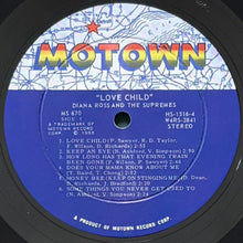 画像をギャラリービューアに読み込む, DIANA ROSS AND THE SUPREMES / LOVE CHILD
