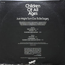 画像をギャラリービューアに読み込む, CHILDREN OF ALL AGES / JUST MIGHT TURN OUT TO BE SAGES

