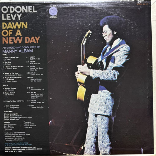 洋楽 O'Donel Levy - Dawn Of A New Day O'DONEL LEVY / DAWN OF A NEW DAY – VINYL CHAMBER