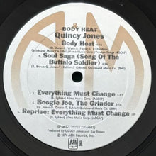 画像をギャラリービューアに読み込む, QUINCY JONES / BODY HEAT
