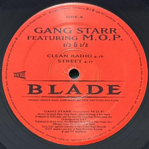 GANG STARR featuring M.O.P./WOLFPAK / 1/2 & 1/2/GANGSTA BOUNCE