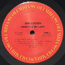 画像をギャラリービューアに読み込む, JON LUCIEN / SONG FOR MY LADY
