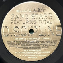 画像をギャラリービューアに読み込む, GANG STARR / DESCIPLINE/JUST TO GET A REP
