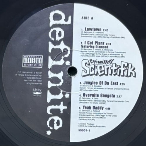 SCIENTIFIK / CRIMINAL – VINYL CHAMBER