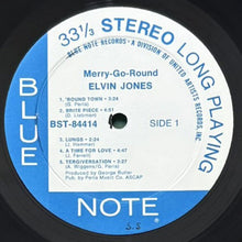 画像をギャラリービューアに読み込む, ELVIN JONES / MERRY-GO-ROUND
