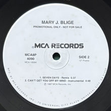 画像をギャラリービューアに読み込む, MARY J. BLIGE / CAN'T GET YOU OFF MY MIND/SEVEN DAYS (REMIX)
