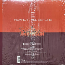 画像をギャラリービューアに読み込む, SUNSHINE ANDERSON / HEARD IT ALL BEFORE
