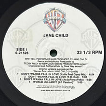 画像をギャラリービューアに読み込む, JANE CHILD / DON'T WANNA FALL IN LOVE/WORLD LULLABYE
