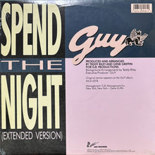 画像をギャラリービューアに読み込む, GUY / SPEND THE NIGHT/PIECE OF MY LOVE
