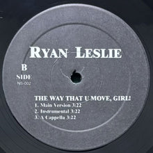 画像をギャラリービューアに読み込む, RYAN LESLIE / JUST RIGHT/THE WAY THAT U MOVE, GIRL!

