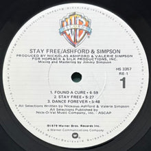 画像をギャラリービューアに読み込む, ASHFORD &amp; SIMPSON / STAY FREE
