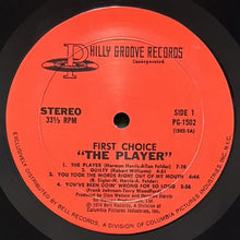 画像をギャラリービューアに読み込む, FIRST CHOICE / THE PLAYER
