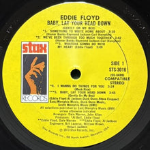 画像をギャラリービューアに読み込む, EDDIE FLOYD / BABY, LAY YOUR HEAD DOWN (GENTLY ON MY BED)
