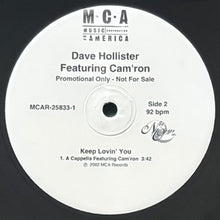 画像をギャラリービューアに読み込む, DAVE HOLLISTER featuring CAM'RON / KEEP LOVIN' YOU
