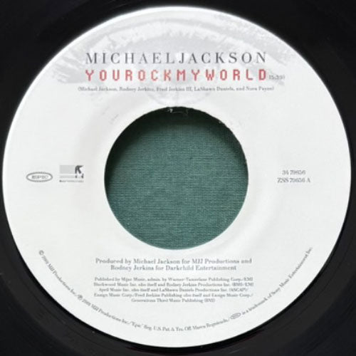 MICHAEL JACKSON / YOU ROCK MY WORLD – VINYL CHAMBER