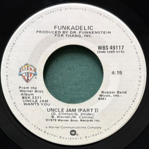 FUNKADELIC / UNCLE JAM PART I/PART II – VINYL CHAMBER