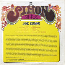 画像をギャラリービューアに読み込む, JOE SIMON / SIMON SINGS
