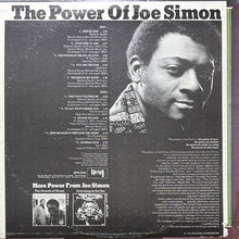 画像をギャラリービューアに読み込む, JOE SIMON / THE POWER OF JOE SIMON
