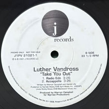 画像をギャラリービューアに読み込む, LUTHER VANDROSS / TAKE YOU OUT
