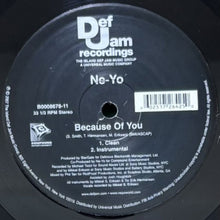 画像をギャラリービューアに読み込む, NE-YO / BECAUSE OF YOU
