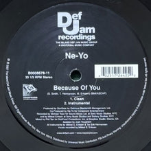 画像をギャラリービューアに読み込む, NE-YO / BECAUSE OF YOU
