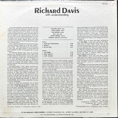 RICHARD DAVIS / WITH UNDERSTANDING – VINYL CHAMBER