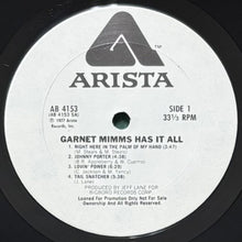 画像をギャラリービューアに読み込む, GARNET MIMMS / GARNET MIMMS HAS IT ALL
