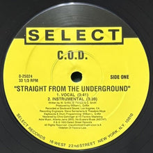 画像をギャラリービューアに読み込む, C.O.D. / STRAIGHT FROM THE UNDERGROUND/CRIME DON'T PAY
