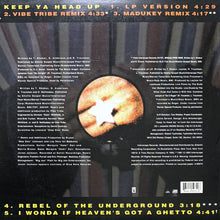 画像をギャラリービューアに読み込む, 2PAC / KEEP YA HEAD UP/REBEL OF THE UNDERGROUND/I WONDA IF HEAVEN'S GOT A GHETTO
