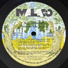 画像をギャラリービューアに読み込む, G.C. CAMERON / GIVE ME YOUR LOVE
