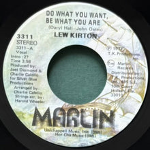 画像をギャラリービューアに読み込む, LEW KIRTON / DO WHAT YOU WANT, BE WHAT YOU ARE/COME ON WITH IT
