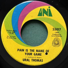 画像をギャラリービューアに読み込む, URAL THOMAS / PAIN IS THE NAME OF YOUR GAME/SINCE YOU WENT AWAY
