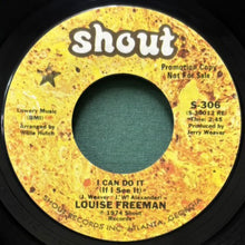 画像をギャラリービューアに読み込む, LOUISE FREEMAN / I CAN DO IT (IF I SEE IT)/HOW COULD YOU RUN AWAY
