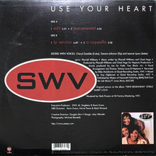 画像をギャラリービューアに読み込む, SWV / USE YOUR HEART
