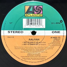 画像をギャラリービューアに読み込む, AALIYAH / GOT TO GIVE IT UP
